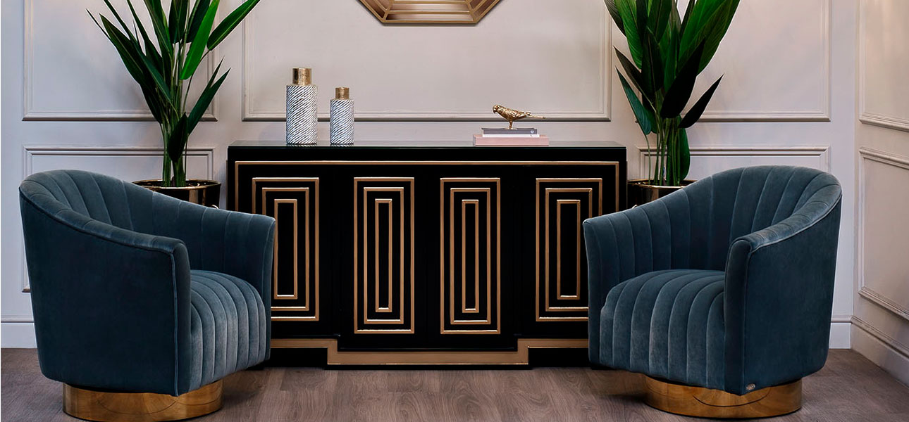 Кресло Civic Space BLUE VELOUR - фото №4