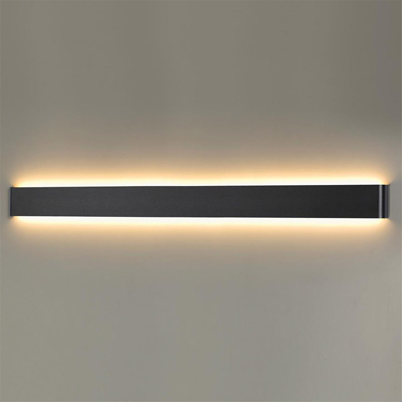 Бра Obverse Black Long Wall lamp Черный матовый в Перми | Loft Concept 