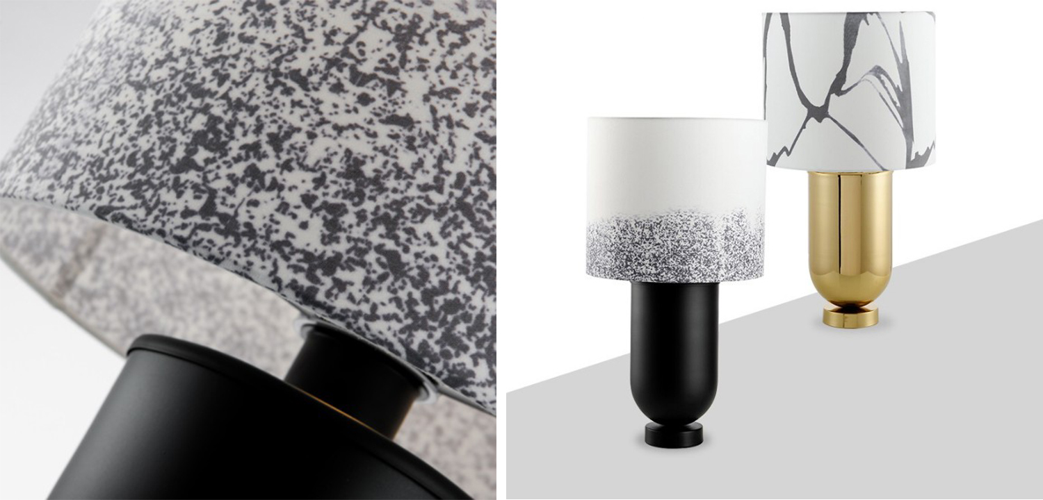 Настольная лампа Adeline Black Table Lamp - фото