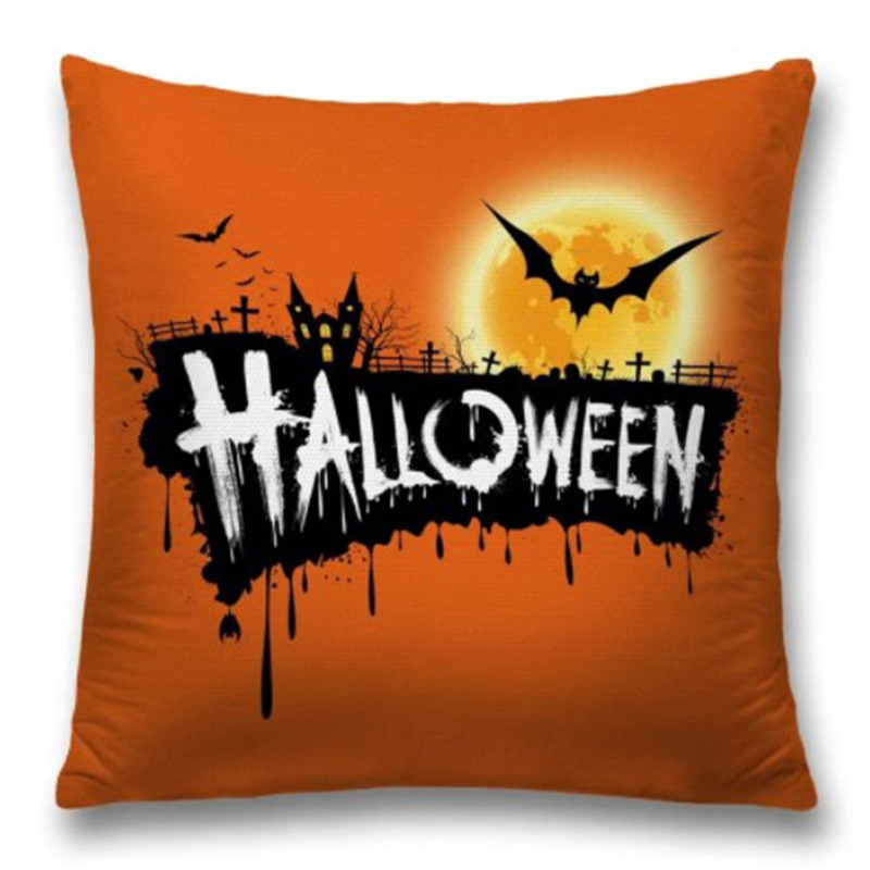 Подушка Halloween Оранжевый Черный в Перми | Loft Concept 