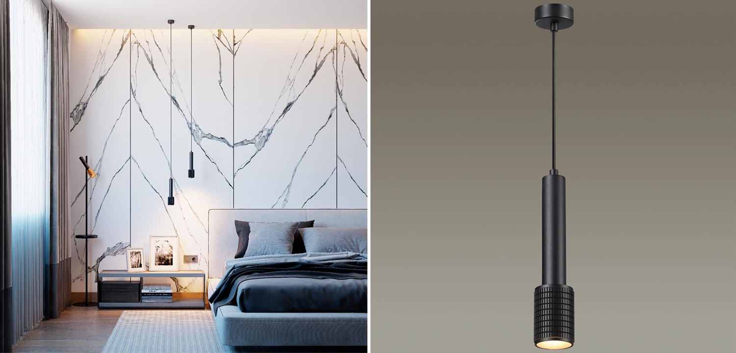 Подвесной светильник Eneko Black Hanging Lamp - фото