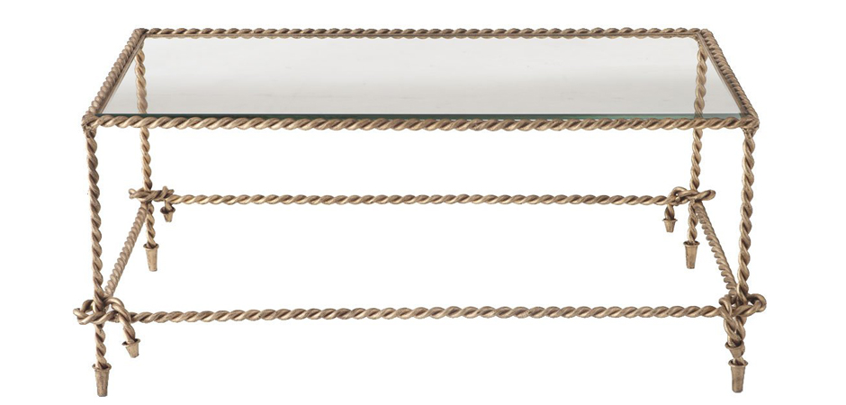 Кофейный стол Golden pigtail Кофейный стол Golden pigtail - Loft-Concept в Перми
