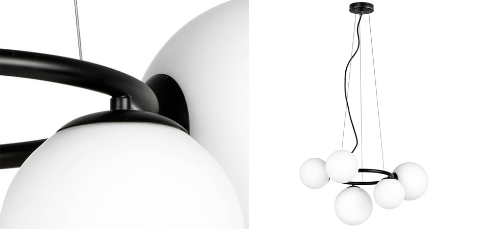 Люстра Bubbles on Ring Chandelier Black Люстра Bubbles on Ring Chandelier Black - Loft-Concept в Перми