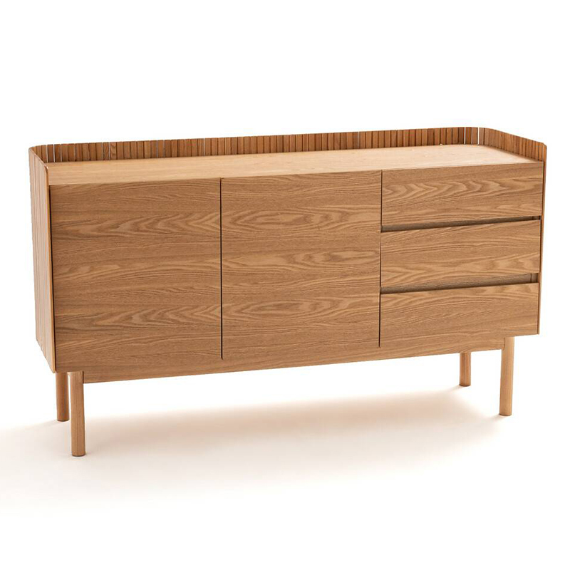 Комод в скандинавском стиле Linnea Chest of Drawers Светлый дуб Темный дуб в Перми | Loft Concept 