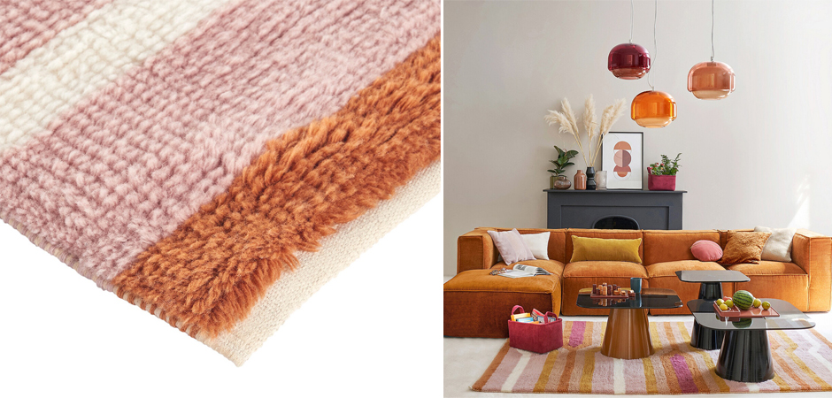 Ковер Multicolored Carpet 80% шерсть 20% хлопок Ковер Multicolored Carpet 80% шерсть 20% хлопок - Loft-Concept в Перми