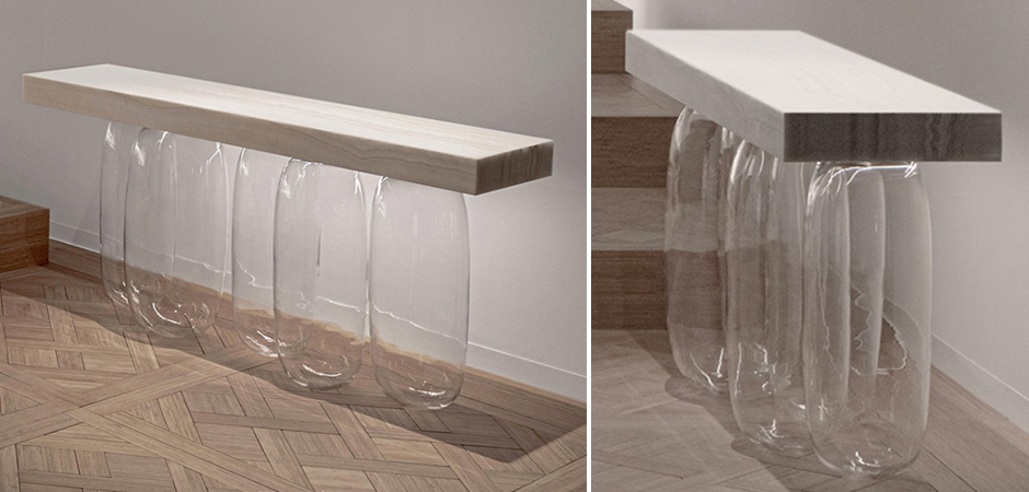 Дизайнерская Консоль Inverted Gravity Console Mathieu Lehanneur Дизайнерская Консоль Inverted Gravity Console Mathieu Lehanneur - Loft-Concept в Перми