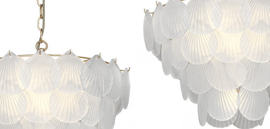 Люстра Transparent Glass Shells Люстра Transparent Glass Shells - Loft-Concept в Перми