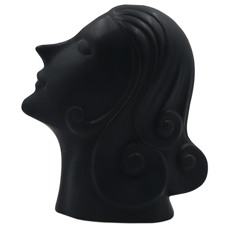 Статуэтка Side Profile Black Statuette Черный в Перми | Loft Concept 