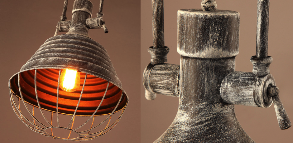 Подвесной светильник Retrika Grey Pendant Подвесной светильник Retrika Grey Pendant - Loft-Concept в Перми