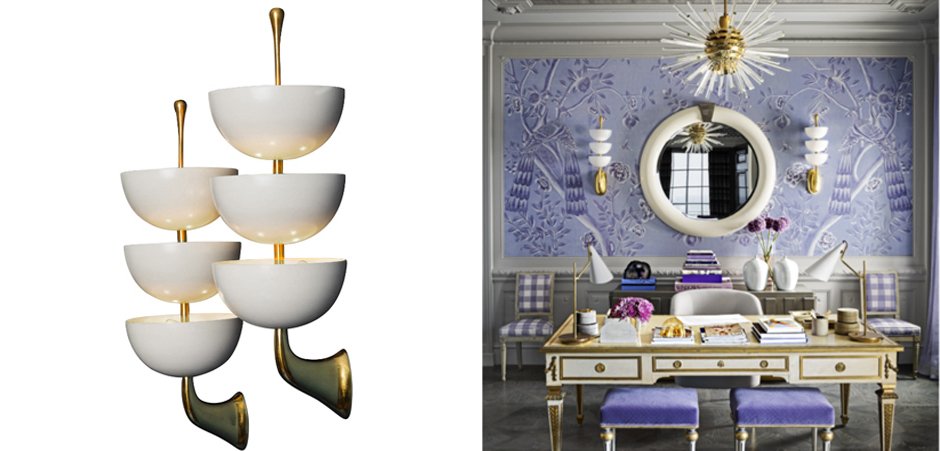 Бра Stilnovo Rare Pair of Stamped Sconces Бра Stilnovo Rare Pair of Stamped Sconces - Loft-Concept в Перми