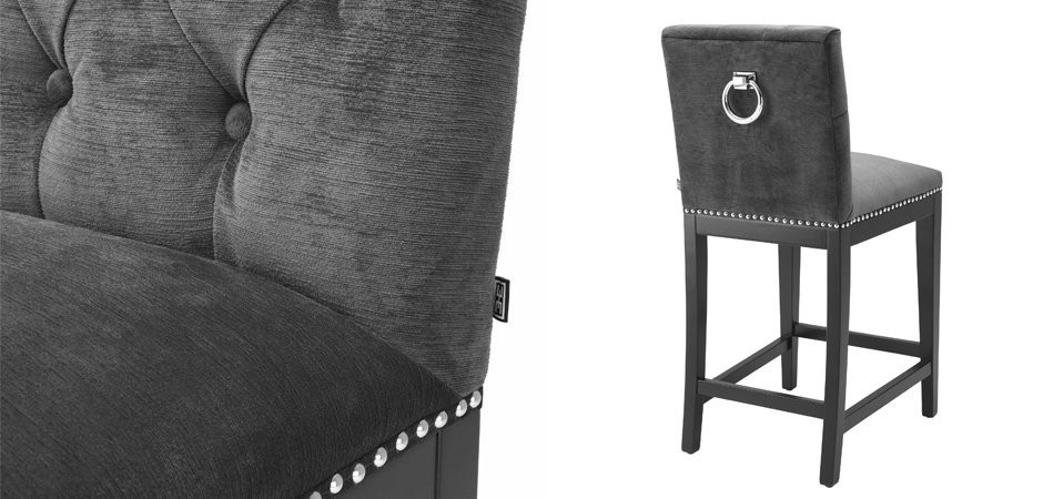 Полубарный стул Eichholtz Counter Stool Domino Полубарный стул Eichholtz Counter Stool Domino - Loft-Concept в Перми