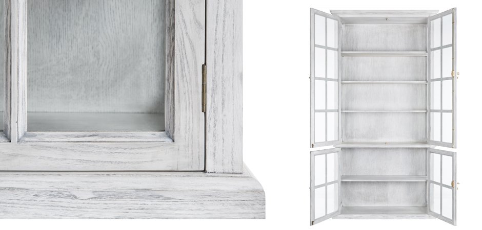 Шкаф-витрина White Provence Шкаф-витрина White Provence - Loft-Concept в Перми