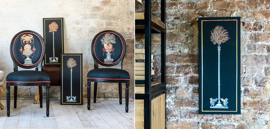 Постер Column With Coral Poster Постер Column With Coral Poster - Loft-Concept в Перми