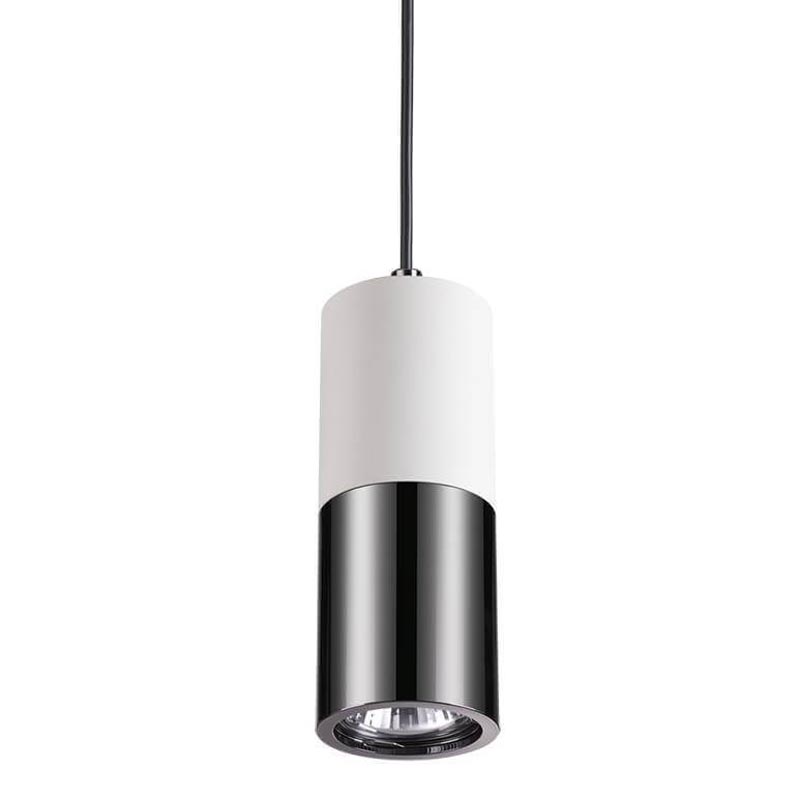 Подвесной светильник Modern Illumination Black & White Белый Черный в Перми | Loft Concept 