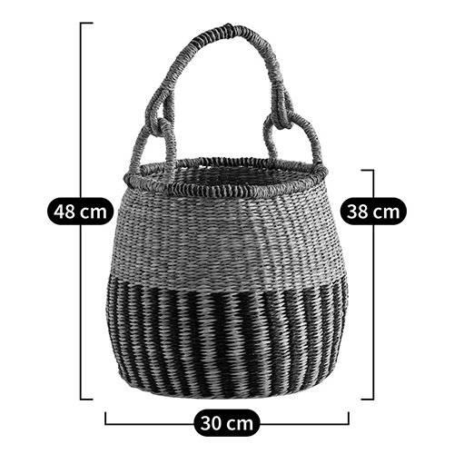 Корзина из плетеного морского тростника Leta Wicker Basket в Перми