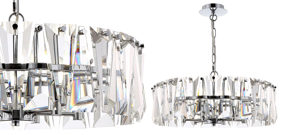 Люстра Ruby Crystal Chandelier Chrome 53 Люстра Ruby Crystal Chandelier Chrome 53 - Loft-Concept в Перми