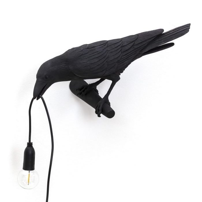 Бра Seletti Bird Lamp Black Looking Черный в Перми | Loft Concept 