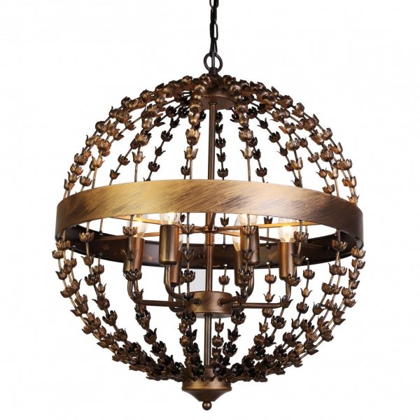 Люстра Sphere antic Pendant Bronze Темная бронза в Перми | Loft Concept 