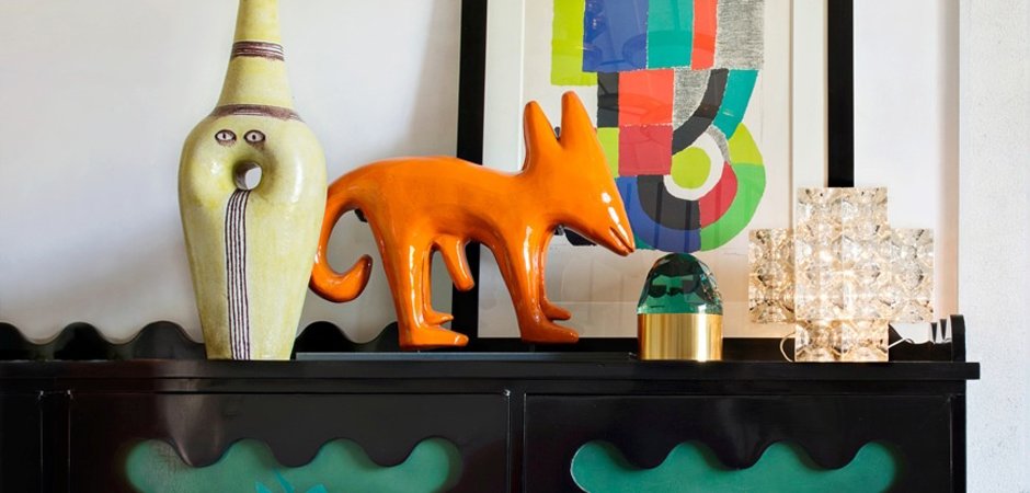 Керамическая собака Gerard Druye Ceramics Керамическая собака Gerard Druye Ceramics - Loft-Concept в Перми