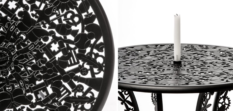 Обеденный стол Industry Collection ALUMINIUM TABLE – BLACK Обеденный стол Industry Collection ALUMINIUM TABLE – BLACK - Loft-Concept в Перми