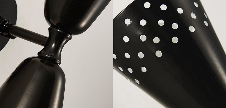 Бра Delightfull Cairo Perforation Black Бра Delightfull Cairo Perforation Black - Loft-Concept в Перми