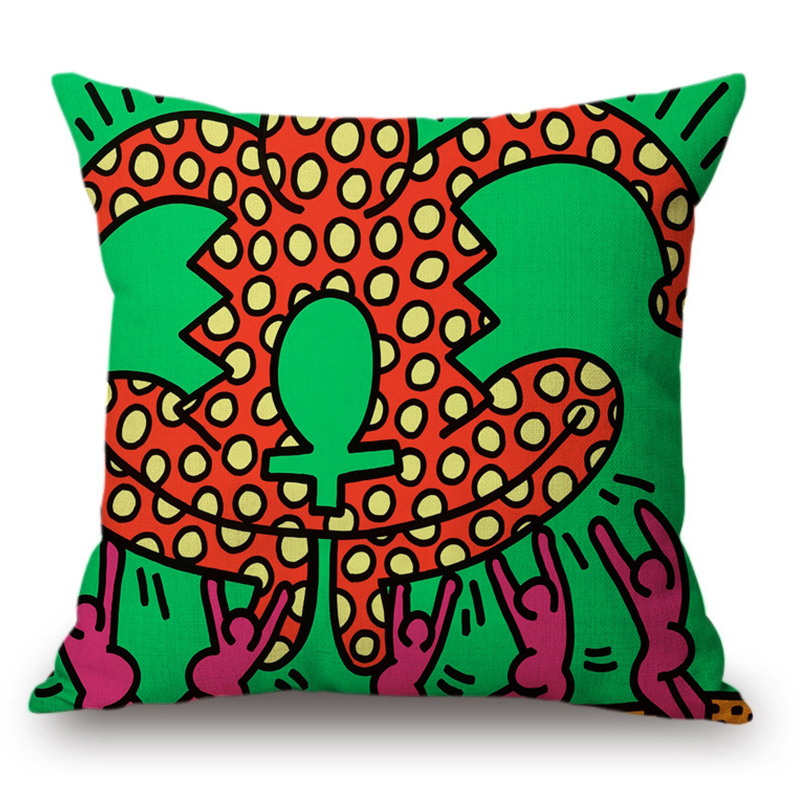 Подушка Keith Haring 17 Мульти в Перми | Loft Concept 