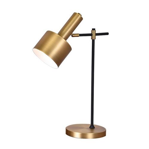 Настольная лампа Margarita Brass Table Lamp Латунь в Перми | Loft Concept 