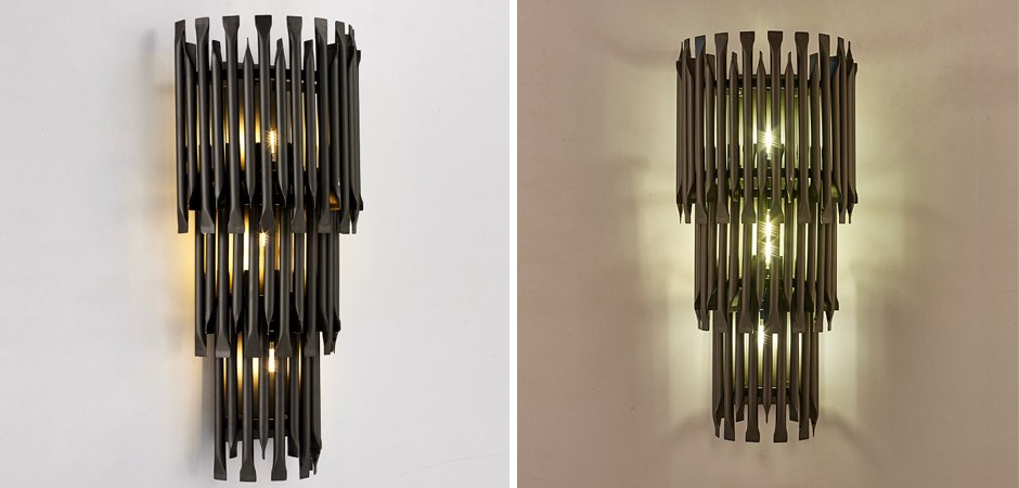 Бра MATHENY III WALL LAMP by DELIGHTFULL Black Бра MATHENY III WALL LAMP by DELIGHTFULL Black - Loft-Concept в Перми