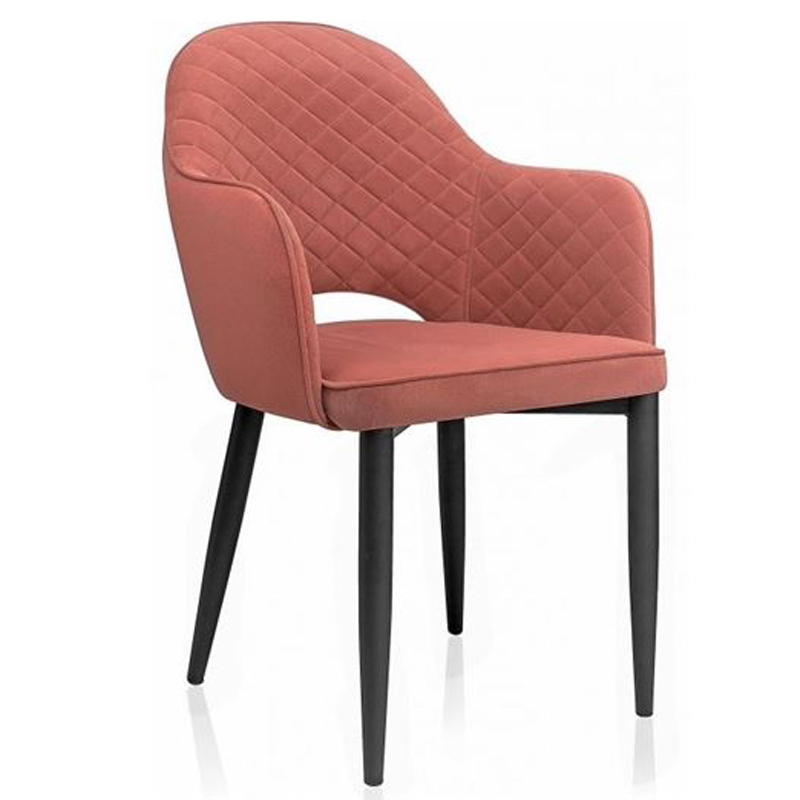 Стул Sharron Chair coral Коралловый Черный в Перми | Loft Concept 