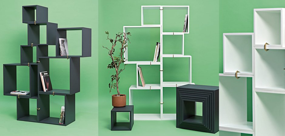 Стеллаж Seletti Assemblage Antracite Стеллаж Seletti Assemblage Antracite - Loft-Concept в Перми