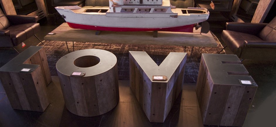 Столик Wooden Alphabet G Side Table Столик Wooden Alphabet G Side Table - Loft-Concept в Перми