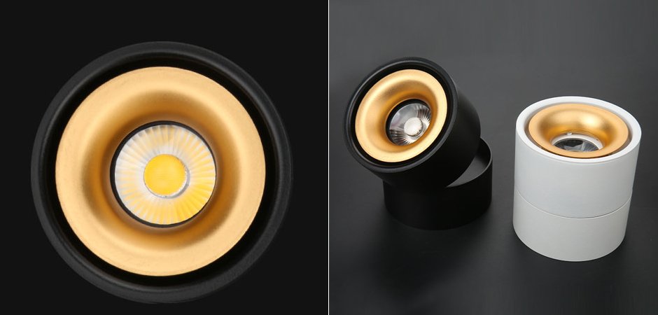Спот Whirl LED Black Спот Whirl LED Black - Loft-Concept в Перми
