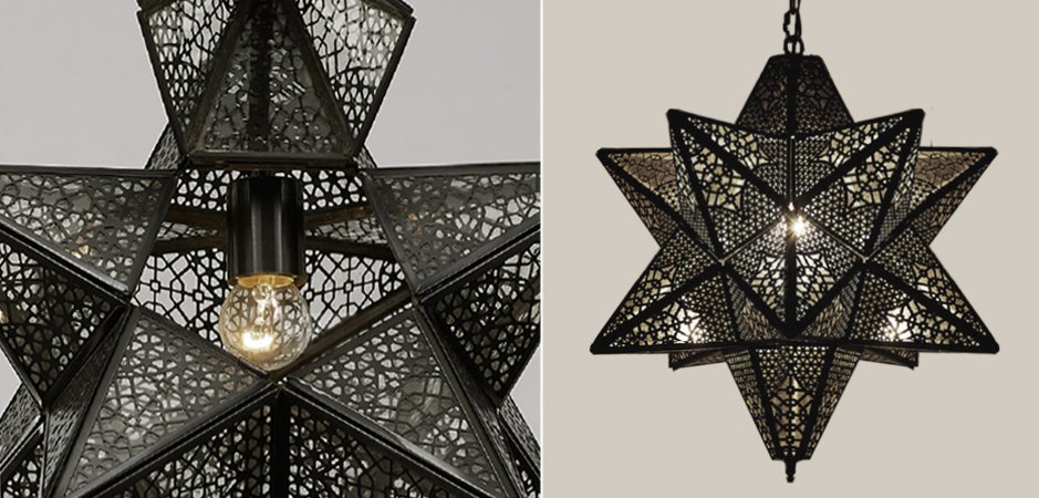 Люстра Morocco Black Star Люстра Morocco Black Star - Loft-Concept в Перми