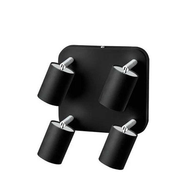 Настенный спот Celis Spot Wall Four Lamp black Черный в Перми | Loft Concept 