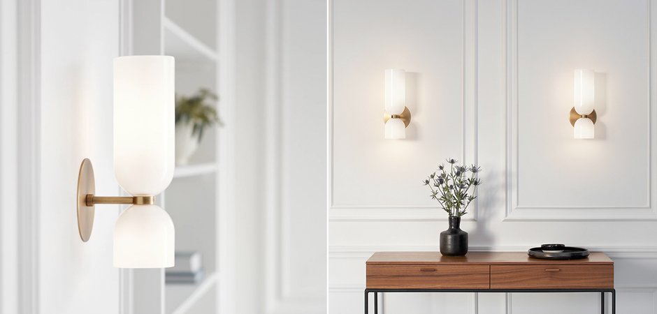 Бра Lightmaker Studio Edie Sconce White Бра Lightmaker Studio Edie Sconce White - Loft-Concept в Перми