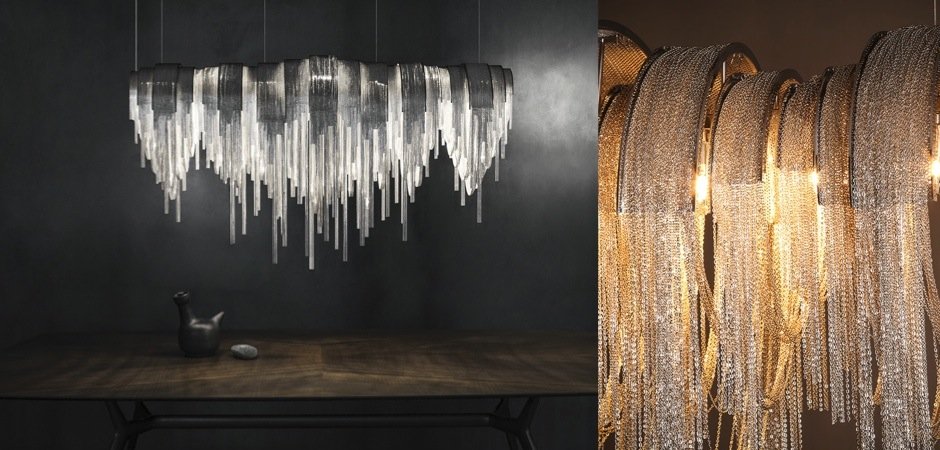 Люстра Volver Golden Chain Chandelier Люстра Volver Golden Chain Chandelier - Loft-Concept в Перми