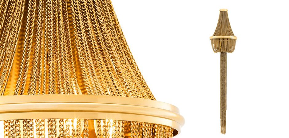 Бра Wall Lamp Martinez Gold Бра Wall Lamp Martinez Gold - Loft-Concept в Перми