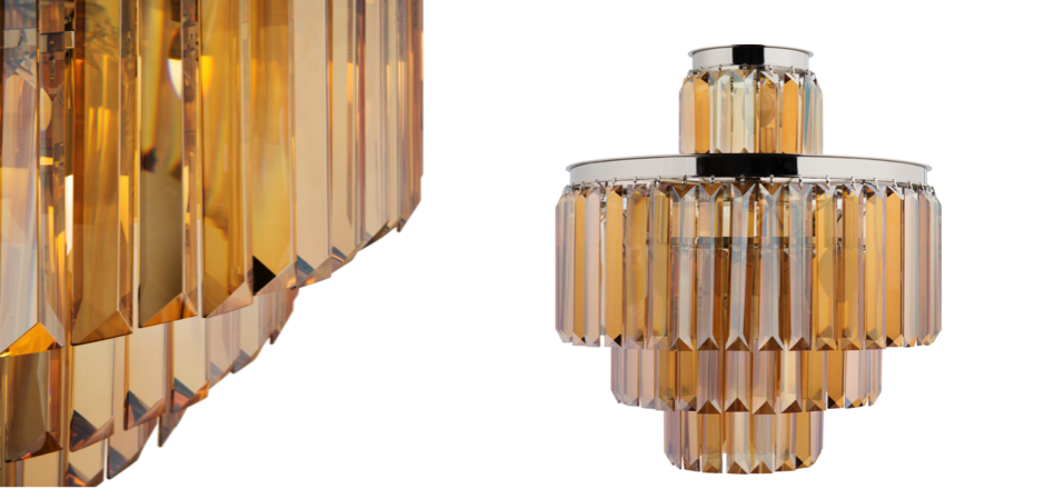 Люстра RH 1920s Odeon Smoke Chandelier 50/4 Люстра RH 1920s Odeon Smoke Chandelier 50/4 - Loft-Concept в Перми