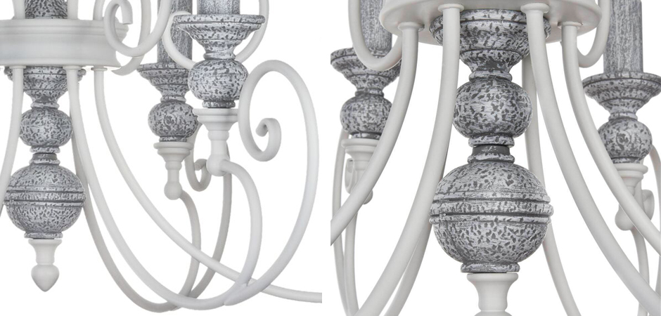 Люстра Mocenigo Chandelier White Люстра Mocenigo Chandelier White - Loft-Concept в Перми