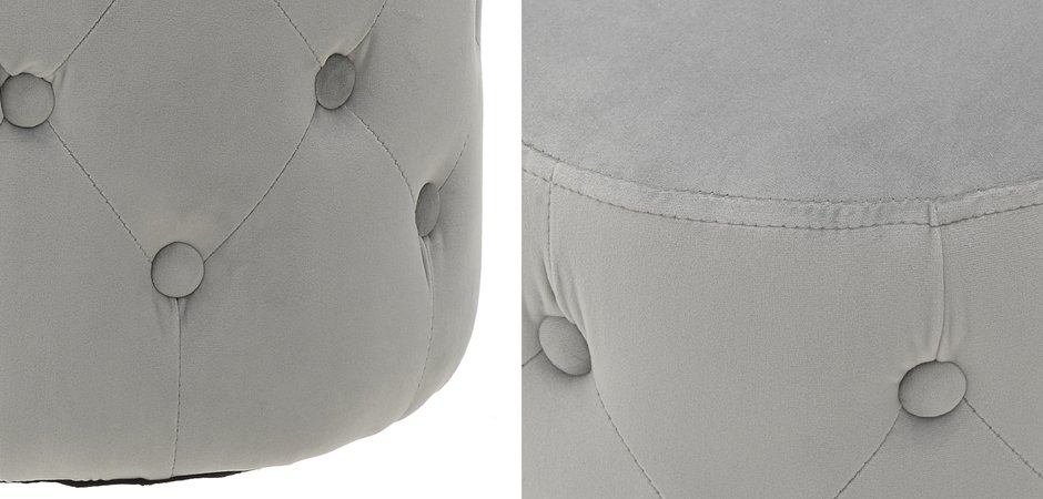 Пуф Capitone Gray Пуф Capitone Gray - Loft-Concept в Перми