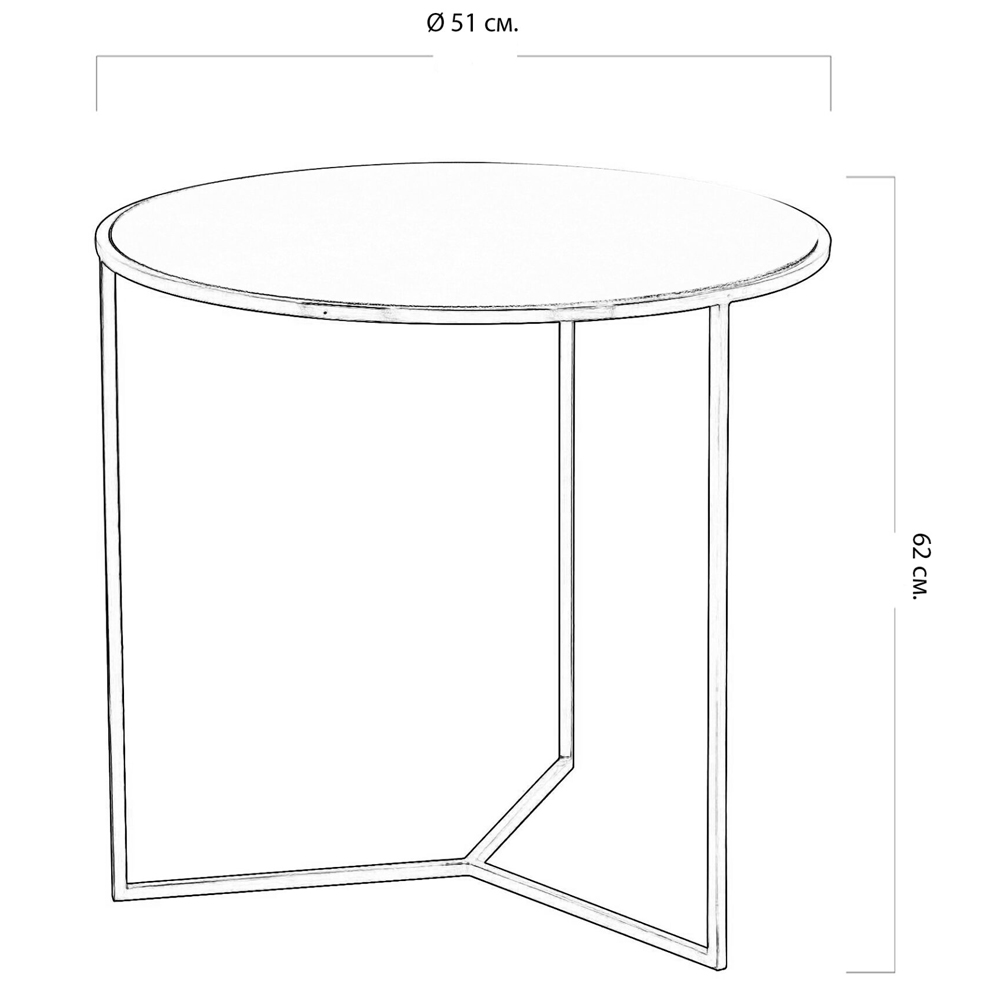 Приставной стол с круглой столешницей из кожи Textured Side Table Приставной стол с круглой столешницей из кожи Textured Side Table в Перми