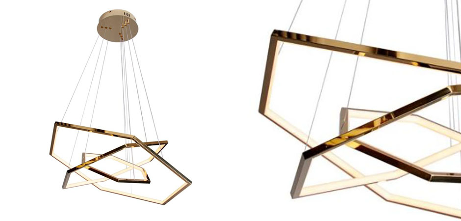 Люстра Vesanto Cameron Design House Gold 100 Люстра Vesanto Cameron Design House Gold 100 - Loft-Concept в Перми