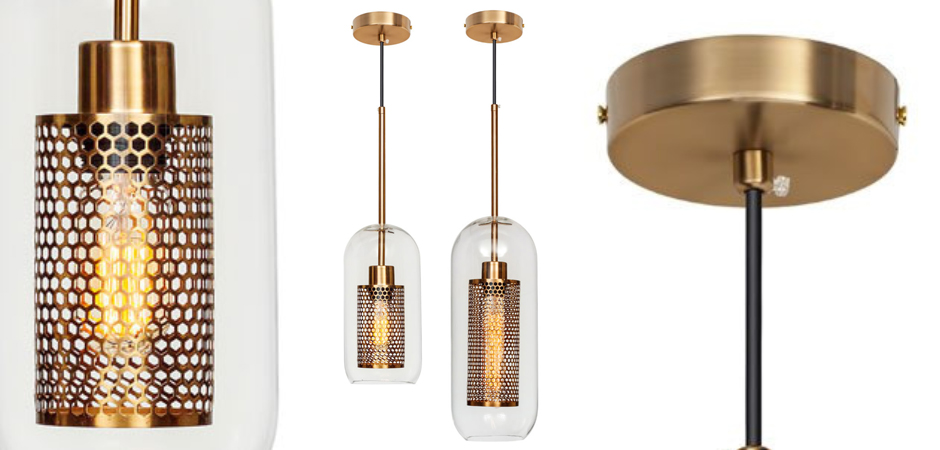 Perforation Pendant Lamp Gold Oval Perforation Pendant Lamp Gold Oval - Loft-Concept в Перми
