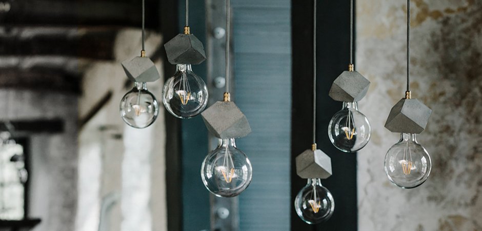 Подвесной светильник BETON MAKT - Loft-Concept в Перми