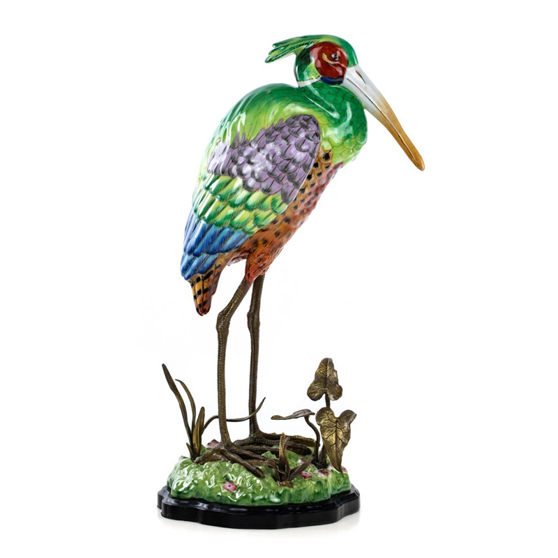 Статуэтка Heron Figure multicolored Мульти Бронза в Перми | Loft Concept 