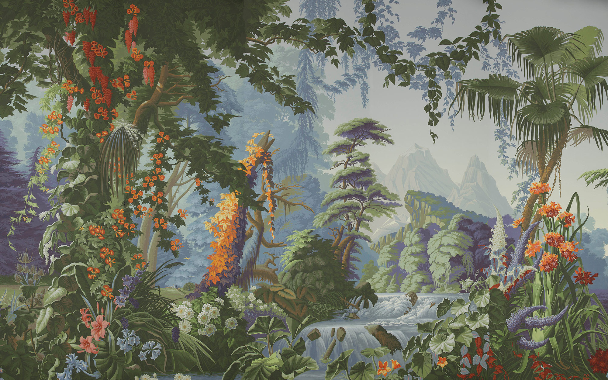 Обои ручная роспись L'Eden Eden on scenic paper Обои ручная роспись L'Eden Eden on scenic paper - постер Loft-Concept в Перми