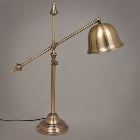 Настольная лампа Antic Bell Table Lamp Латунь Античная полированная в Перми | Loft Concept 