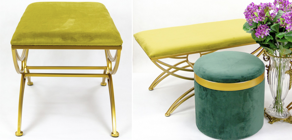 Пуф Art Deco Shapes Yellow Пуф Art Deco Shapes Yellow - Loft-Concept в Перми