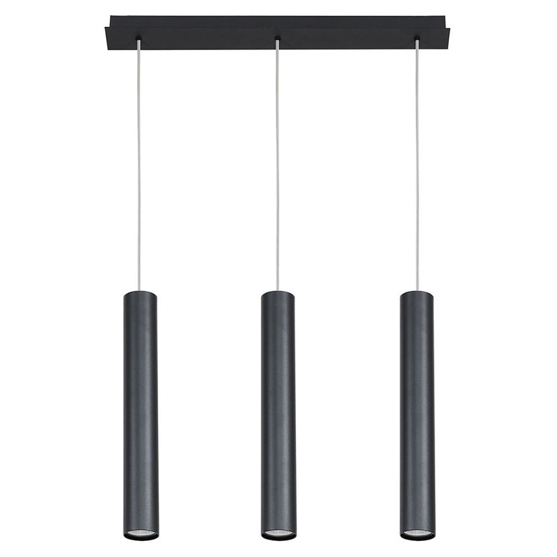 Люстра Luis Chandelier Line black Черный в Перми | Loft Concept 