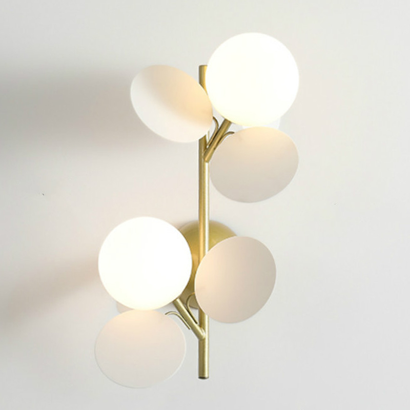 Бра MATISSE sconce double white Золотой Белый в Перми | Loft Concept 